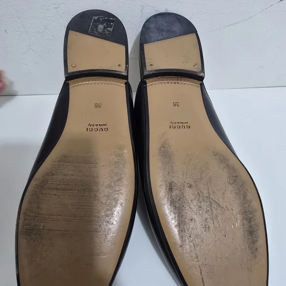 Gucci Princetown Horsebit Leather Mules, Black (Size 38) With Box - Picture 8 of 14